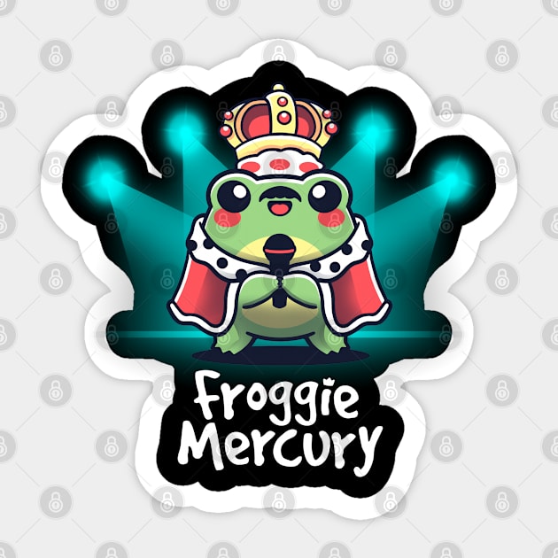 Froggie mercury Sticker by NemiMakeit